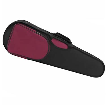 Imagem de Estojo De Violino Triangular Portátil Feito À Mão Em Tecido Grosso Com Alças Confortáveis Tamanho Completo Estojo de Violino (Color : 3/4)
