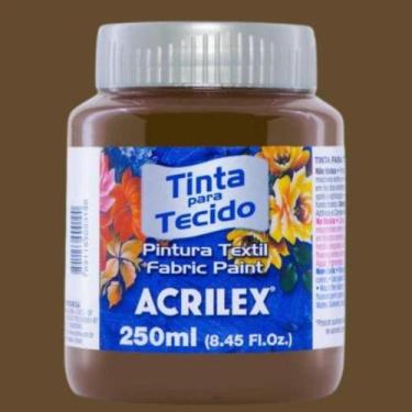 Imagem de Tinta Tecido Fosca 250ml 896 - Rústico - ACRILEX, RUSTICO - 896