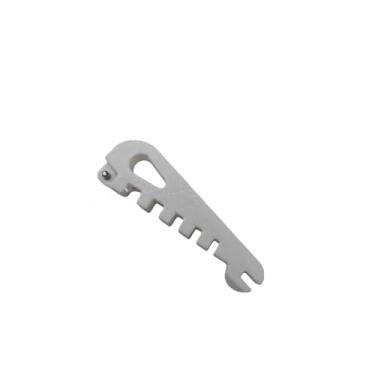 Imagem de Ajustador de curvatura de óculos, armação e braços, protetores de nariz, ferramenta profissional para reparo de óculos DIY (orifício de gota de água branca)