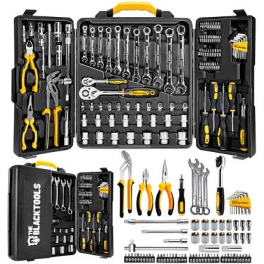 Imagem de Caixa de Ferramentas TTK110 The Black Tools – Jogo Completo 110 Peças Profissional em Aço Cromo-Vanádio com Maleta