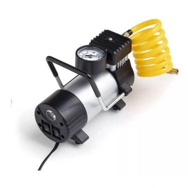 Imagem de Mini Compressor Ar 150psi 12v Pneu Carro Moto Bicicleta Bola