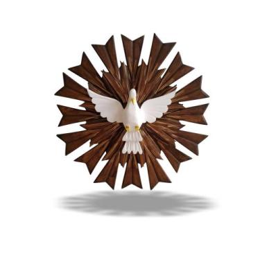 Imagem de Esplendor Divino Espirito Santo de Parede Artesanal - Shop da Magie