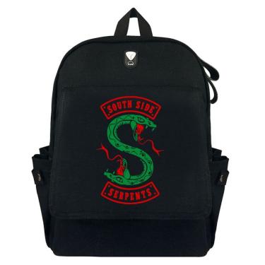 Imagem de Mochila escolar Riverdales Kids Bag 30x12x39cm Algodão-Poliéster