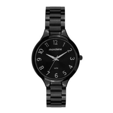 Imagem de Relógio Mondaine Feminino Analógico Preto 32418LPMVPE4-Feminino