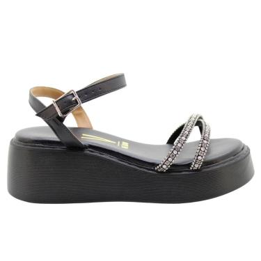 Imagem de Sandália Vizzano Alta Papete Anabela Feminino