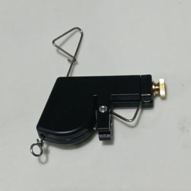 Imagem de Phlosiyz Clipe de liberação original 107 Downrigger - Acessório de pesca preto resistente para pescadores