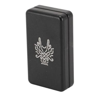 Imagem de Ainoli metal push card slider brinquedo estresse ansiedade alívio liga de alumínio meditação controle deslizante háptico para adicionar autismo tdah para adultos (Preta)