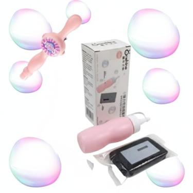 Imagem de Brinquedo Bolha De Fumaça Kit Fluido E 1 Atomizador (Rosa)