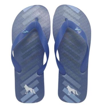 Imagem de Chinelo Acostamento Masculino Casual Listras Degradê-Masculino