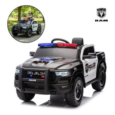Imagem de Mini Carro Elétrico Infantil 12v Dodge Ram 1500 Rho Policia - BW426POL
