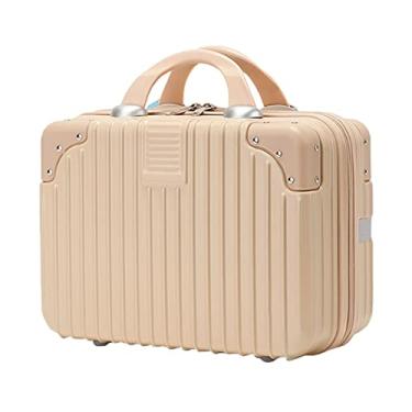 Imagem de Mala Organizadora de Cosméticos para Viagem Grande com Divisórios Ajustáveis Mulheres Pincéis Itens Toalete Jóias Organi