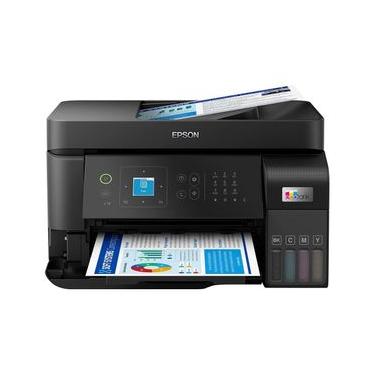 Imagem de Multifuncional Tanque de Tinta Epson EcoTank L5590 Wireless - Impressora, Copiadora, Scanner