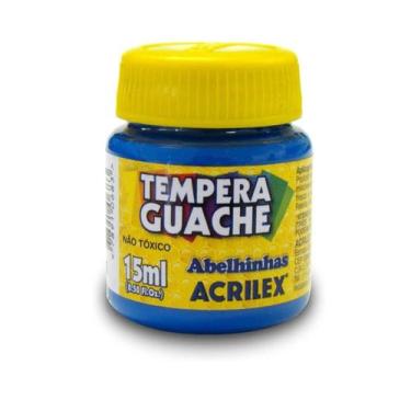 Imagem de Tinta Guache Acrilex 15ml  Caixa Fechada com 12 Unidades da Mesma Cor,