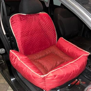 Imagem de Kit Protetor de Banco Toddy – Colchonete Pequeno Liso para Pets (Vermelho)