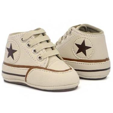 Imagem de Sapatinho Bebe Tenis Masculino Infantil Menino RN Manozinhos Baby Ref.800/2-Feminino