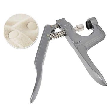 Imagem de Generic Ferramenta de Instalação de Botão de Pressão Kit de Mão de Alicate de Alumínio Durável para Acessório de Couro Com Chave de Fenda, para Entusiastas e Artesãos de DIY