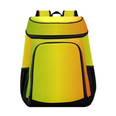 Imagem de Mochila térmica com 36 latas à prova de vazamento, para piquenique, arco-íris, gradiente