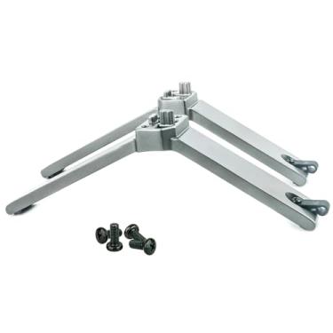 Imagem de Suporte de TV com pernas de mesa Suporte de TV Base de TV aplicável para Toshiba 50 polegadas 4K UHD Smart TV 50C350KU e 50C350U 55C350LU 50C350U 50C350LU 55C350LK 50C350LS 50C450KE 50C350LU K 55C3