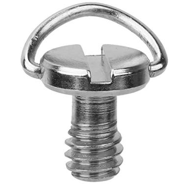 Imagem de Acouto Parafuso da Placa de Liberação Rápida da Câmera 5pcs 1/4 Parafuso Câmera Placa de Liberação Rápida 1/4 Polegadas Dobrável C Adaptador Tripé Monopé Suportes e Braçadeiras para
