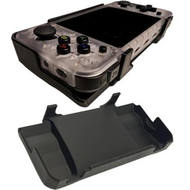 Imagem de Capa protetora para RG35XX H, capa portátil para console de jogos, impressa em 3D, preta