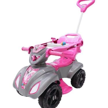 Imagem de Quadriciclo Infantil Baby Aranha Girl Rosa - Kendy