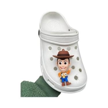 Imagem de Charms De Sapato 3D De Cartoon Fofo Woody Buzz Para Meninos E Meninas,