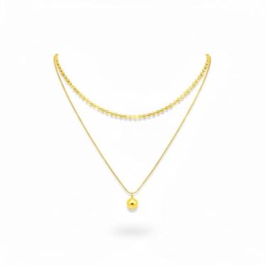 Imagem de Corrente N00134 Semi Joia Banhada a Ouro 18k