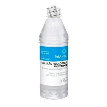 Imagem de Soro Fisiologico Solução 0,9% Bico Gotejador Polyfarma 500ml