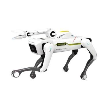 Imagem de Cão Robô Elétrico Inteligente Teeggi Brinquedo Educacional Multifuncio