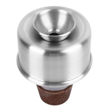 Imagem de RiToEasysports Mudo de Trompete, Mudo de Prática de Trompete de Liga de Alumínio Com Cortiça para Reprodução Sinfônica Orquestral de Jazz (Prata)