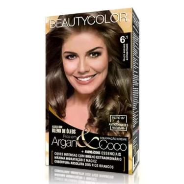 Imagem de Coloração 6.1 Loiro Escuro Acinzentado Beautycolor