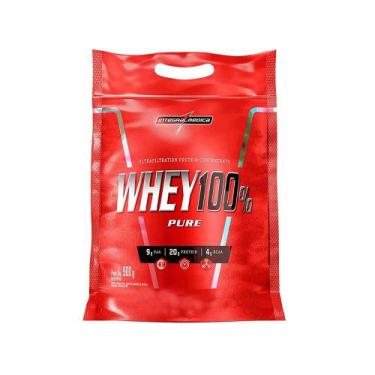 Imagem de Whey 100 pouch 900g Chocolate Integralmédica, 900g, Chocolate