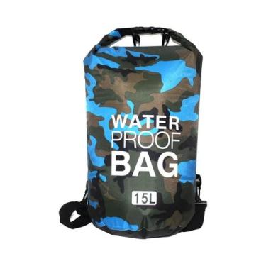 Imagem de Bolsas Impermeáveis De PVC Camufladas Para Rafting, Mergulho, Natação,