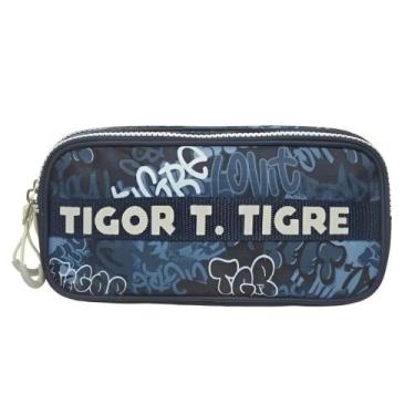 Imagem de Estojo Escolar Infantil Duplo Tigor T Tigre Lov It Street - PACIFIC