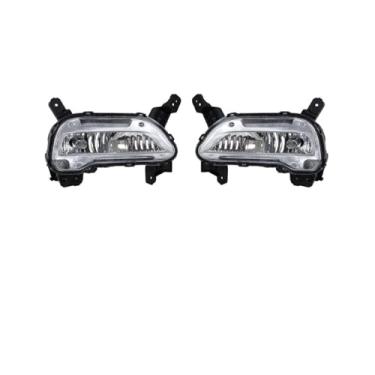 Imagem de FLJOYOEU Para-choque dianteiro luz de circulação diurna montagem de luz de neblina acessórios para carro luz de neblina Siganl, compatível com Hyundai Grand H1 2018 2019 2020 2021 922014H500