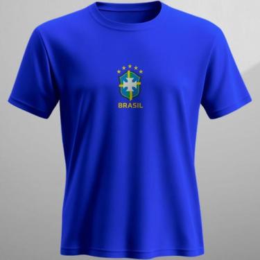 Imagem de Camiseta Brasil Copa 2026 Dry Fit Malha Fria Leve Confortavel - OUSADI