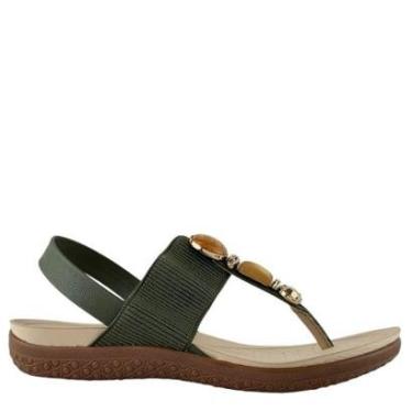 Imagem de Sandália Modare Baixa Ultraconfortável Com Pedrarias-Feminino