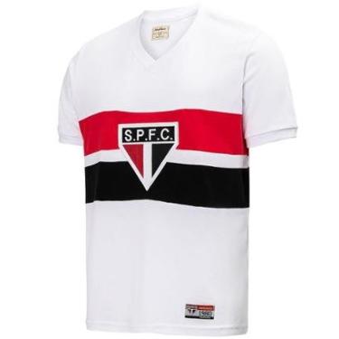 Imagem de Camisa São Paulo Retrô 1980 Masculina-Masculino