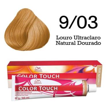 Imagem de Tonalizante Color Touch 9.03 Louro Ultraclaro Natural  Wella - Wella P