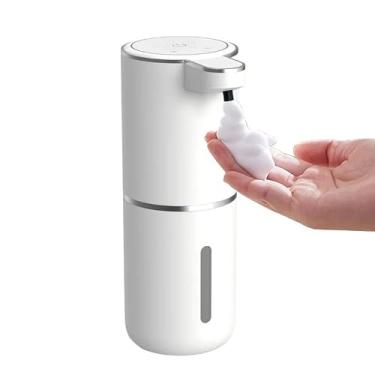 Imagem de Saboneteira Dispenser Automático Sensor Infravermelho Para Sabonete Líquido Detergente Espuma (Branco)