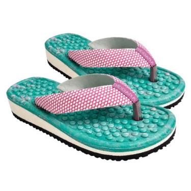 Imagem de Kit 2 Pares Chinelo Ortopédico Para Esporão Massageador - Deidara, 41/