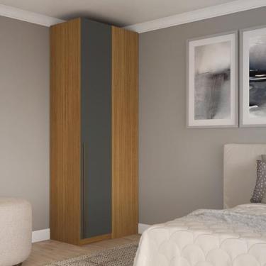 Imagem de Guarda-roupa de Canto Reto Modular 100% MDF Altezza - Belmax