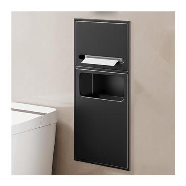 Imagem de Nicho de chuveiro, alcova de quarto molhado embutido de aço inoxidável, champô, papel higiénico, armazenamento impermeável, organizador de chuveiro, casa quarto cozinha prateleiras de casa de banho