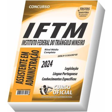 Imagem de Apostila Iftm - Assistente Em Administração