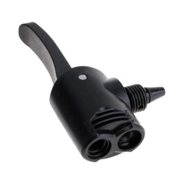 Imagem de Adaptador De Bomba De Ar Para Pneu De Bicicleta Com Cabeça Dupla 1/2 P