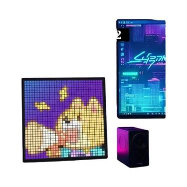 Imagem de Painel De Exibição LED RGB Programável, Luz Artística Para Decoração D