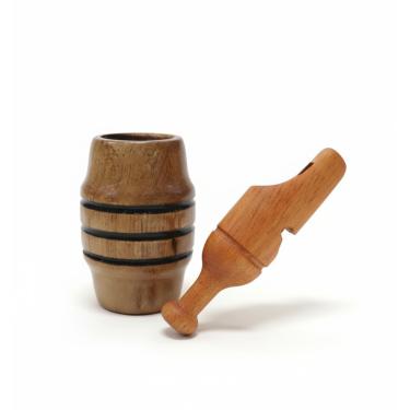 Imagem de 2 Apitos Premium Jacu E Apito Profissional Madeira Codorna