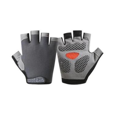 Imagem de Luvas Unissex Respiráveis Antiderrapantes De Meio Dedo Para Fitness, C
