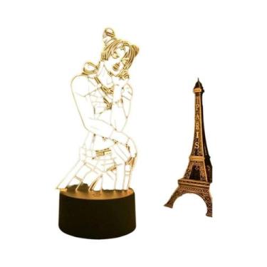 Imagem de Luminária Noturna 3D JoJo Bizarre Adventure Para Decoração De Quarto, 