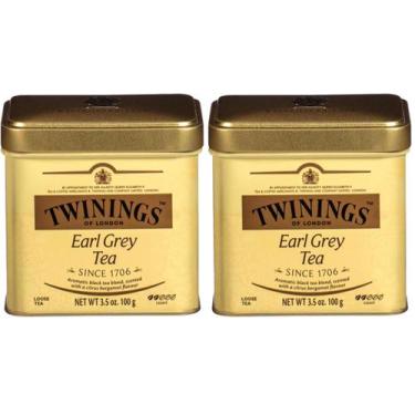 Imagem de Chá Twinings Earl Grey a Granel 100g Pacote com 2